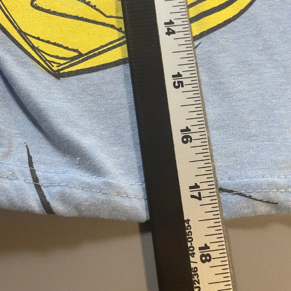 DC League of Super Pets T Shirt Kids Size 4 Light Blue Superman Dog Graphic‎ Tee